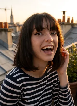 Frame 05, rooftop, laughing: face match 0.52