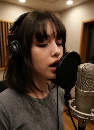 Frame 08, recording studio: face match 0.59