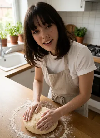 Frame 09, kitchen, daylight: face match 0.64